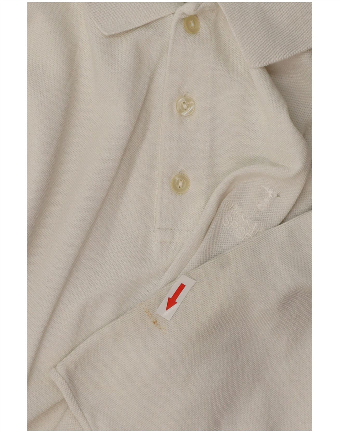 Męska koszulka polo TRUSSARDI XL, biała, bawełniana