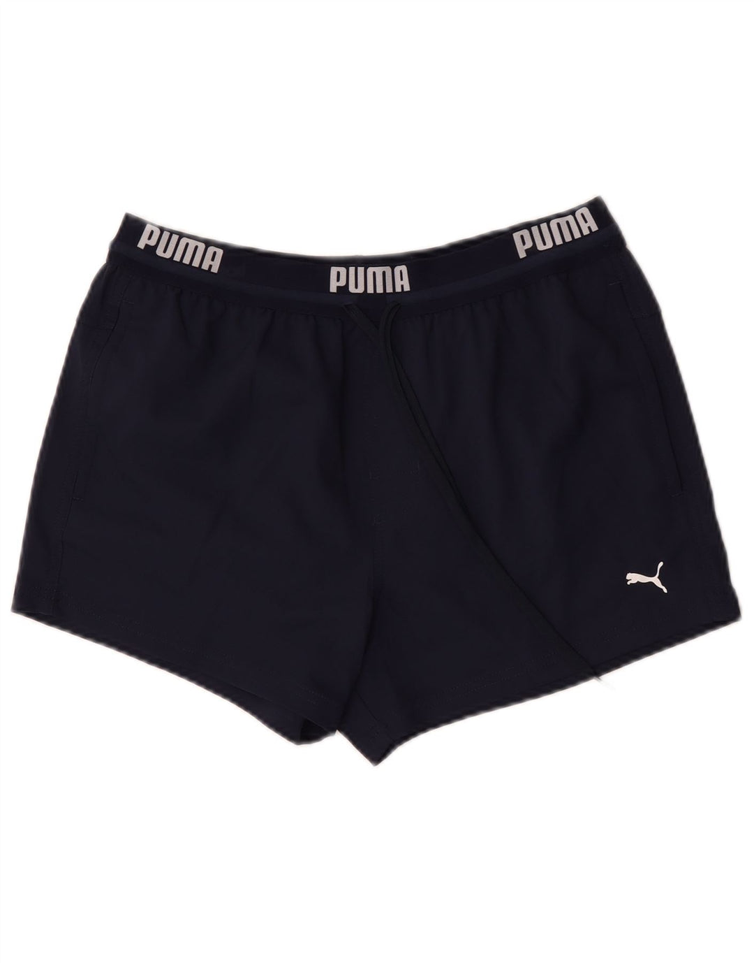Męskie spodenki sportowe Puma z grafiką, średni granatowy poliester