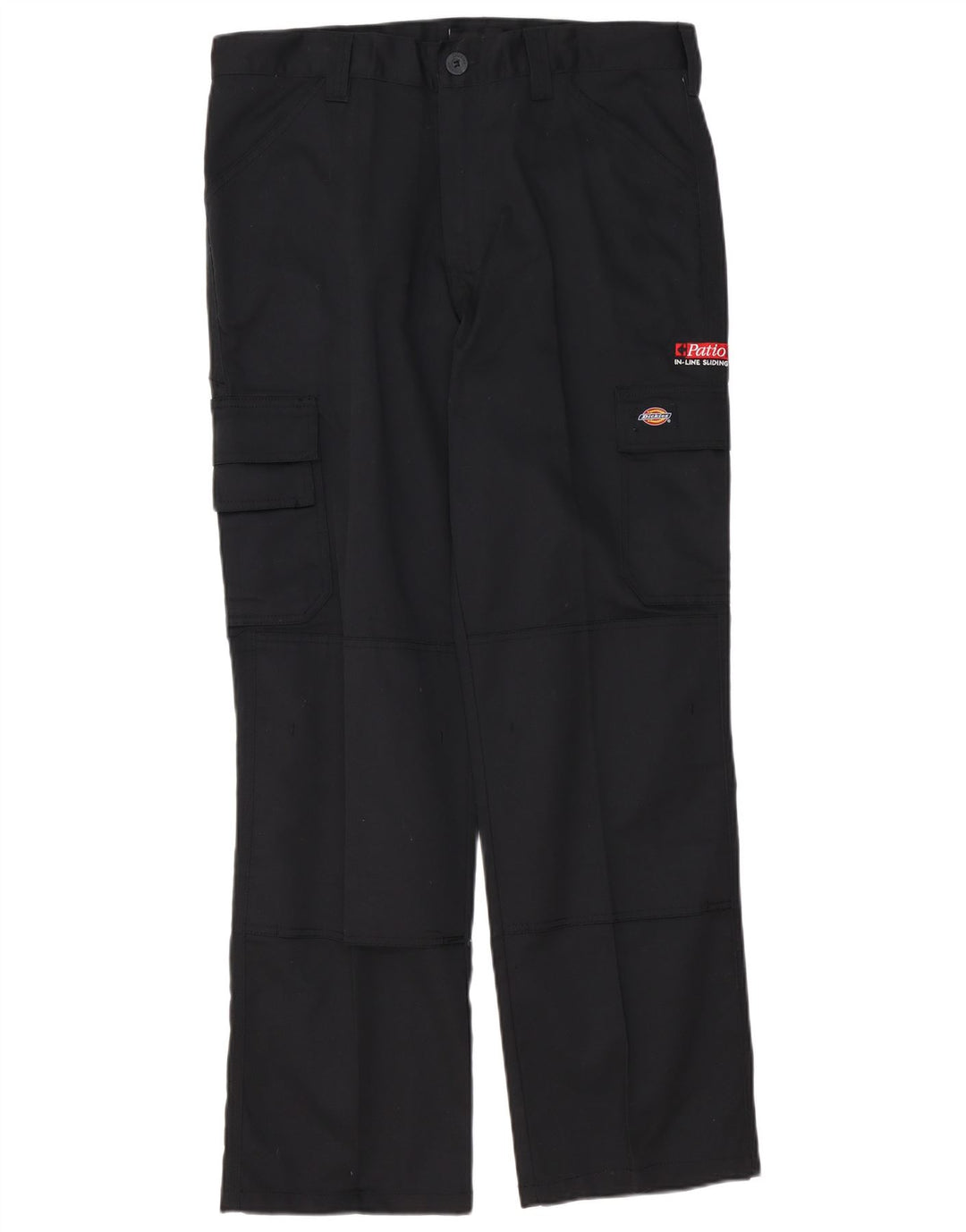 Męskie proste spodnie cargo Dickies W34 L31 Czarny poliester