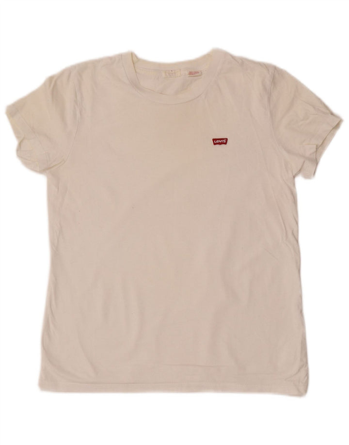 Damska koszulka z grafiką Levi's Top UK 10 Small White