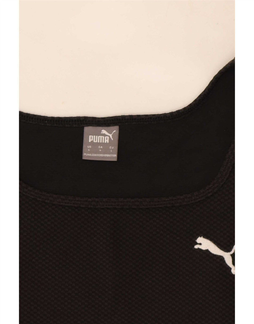 Damska kamizelka Puma Crop Top UK 14, duża czarna