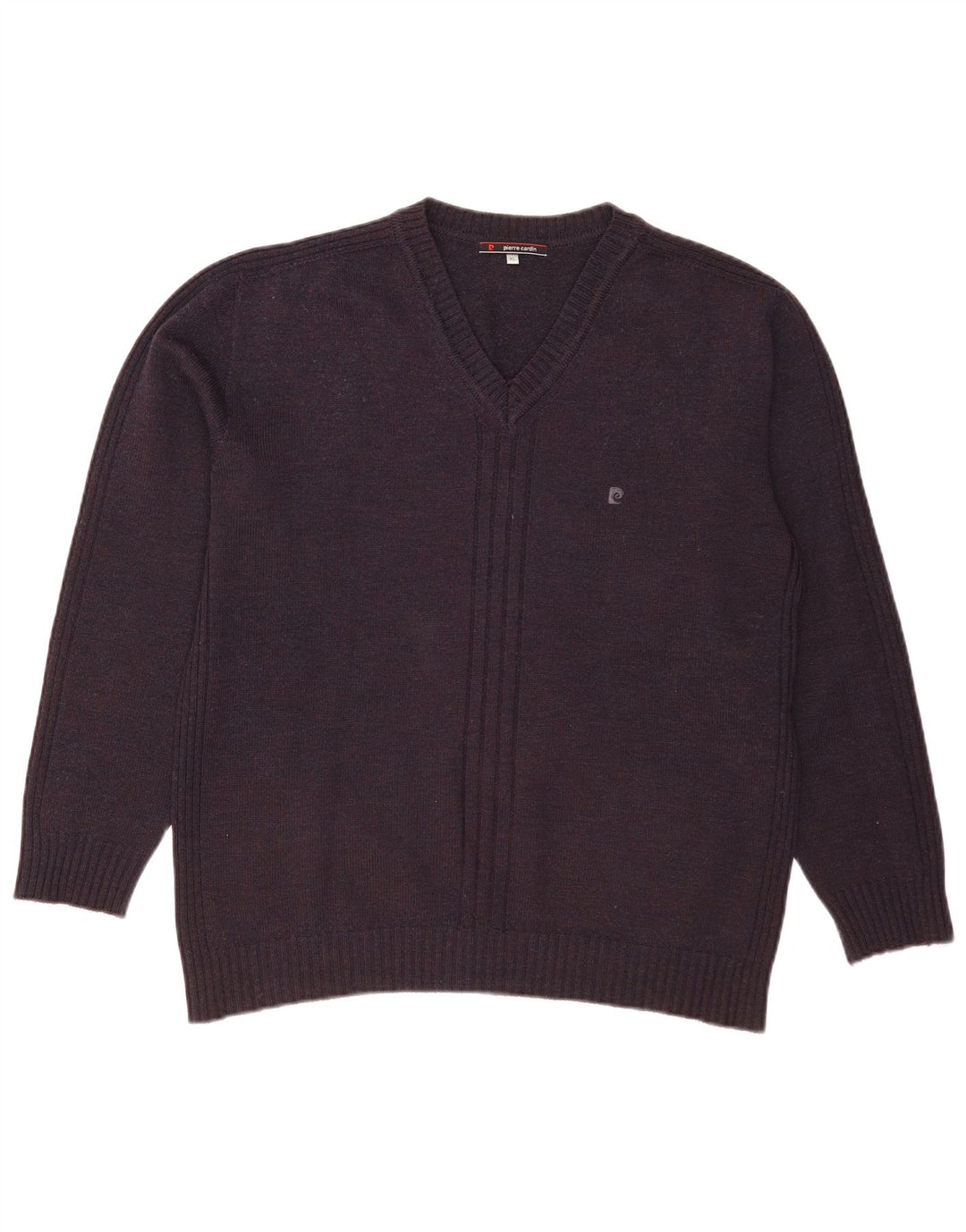 Męski sweter Pierre Cardin z dekoltem w kształcie litery V, XL, granatowy