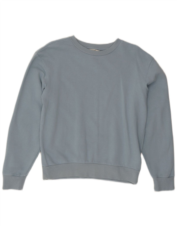 Marks & Spencer Damski sweter oversize UK 6 XS, niebieski, bawełniany
