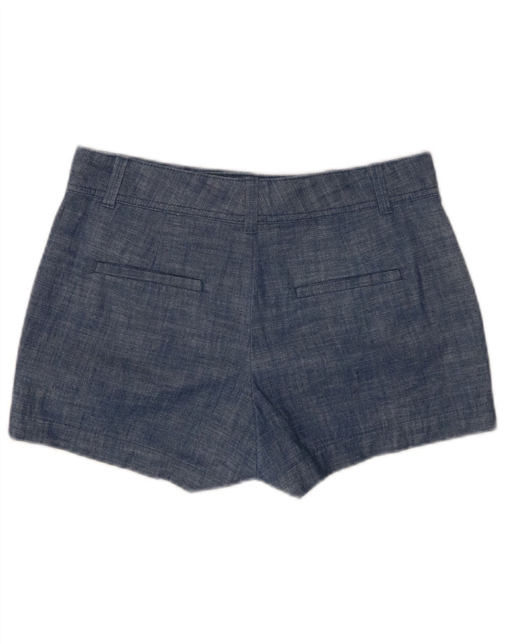Damskie spodnie Gap Curvy Hot Pants US 2 XS W28, niebieska bawełna