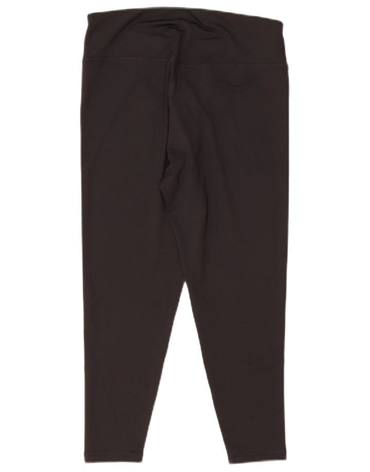 Damskie legginsy Capri Puma UK 14, średni czarny poliester