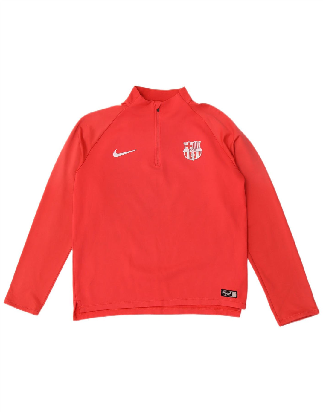 Chłopięcy dres Nike Barcelona z pulowerem 13-14 lat XL, czerwony, blok kolorów