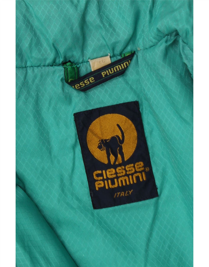 CIESSE PIUMINI Womens Oversized Padded Jacket IT 40 Small Turquoise