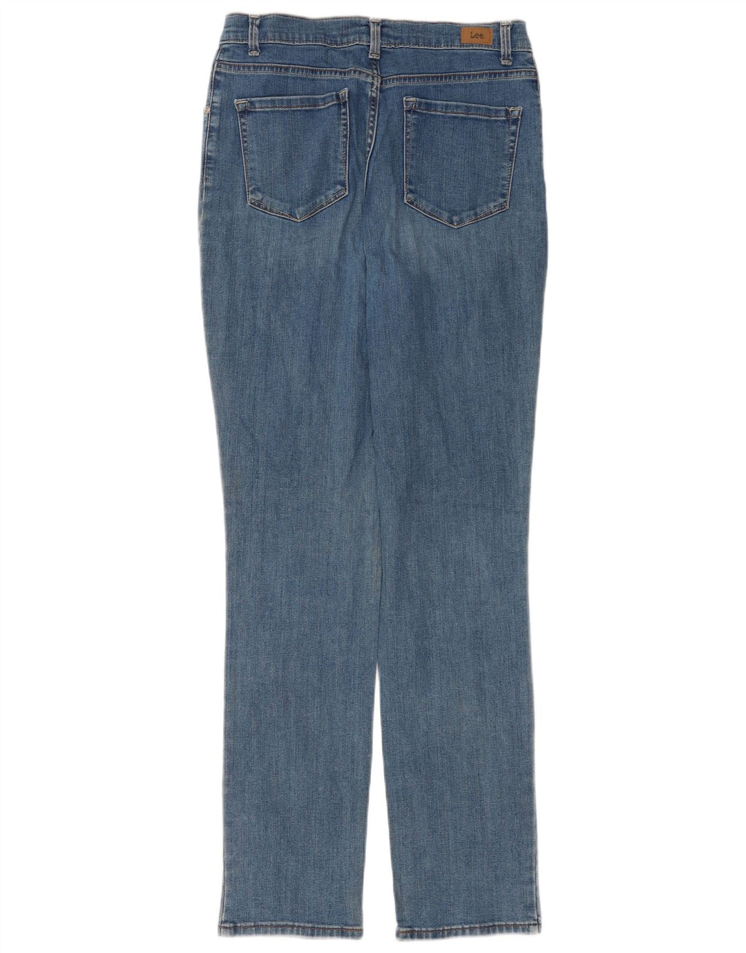 Damskie dżinsy Lee Classic Fit Straight US 8 Medium W28 L32 Niebieskie bawełniane