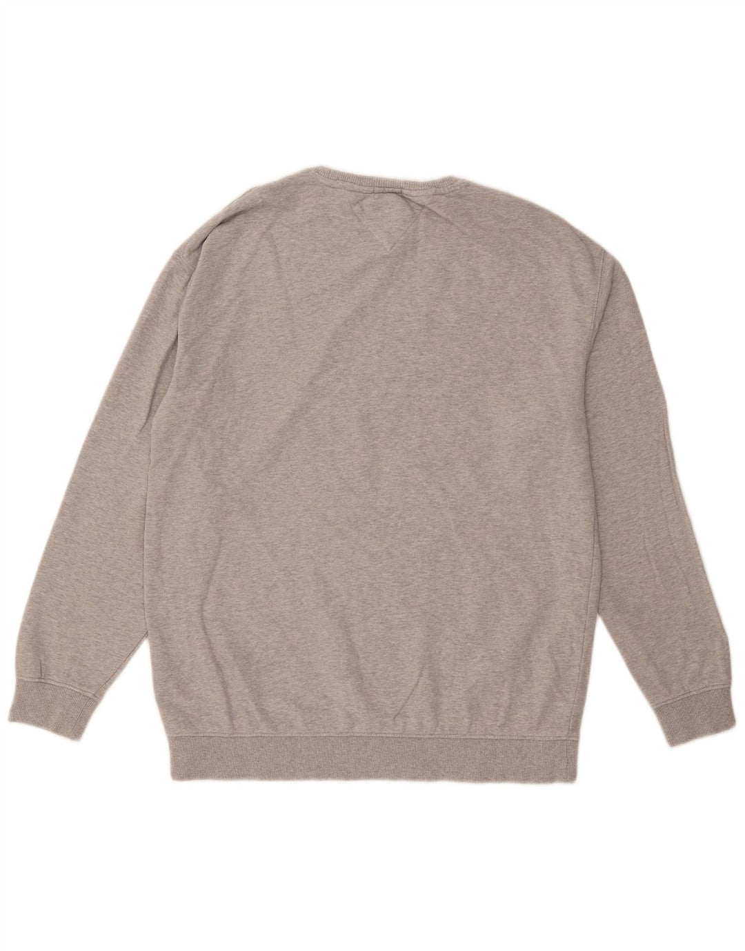 Męska bluza dresowa Tommy Hilfiger o swobodnym kroju, średnioszara, bawełniana
