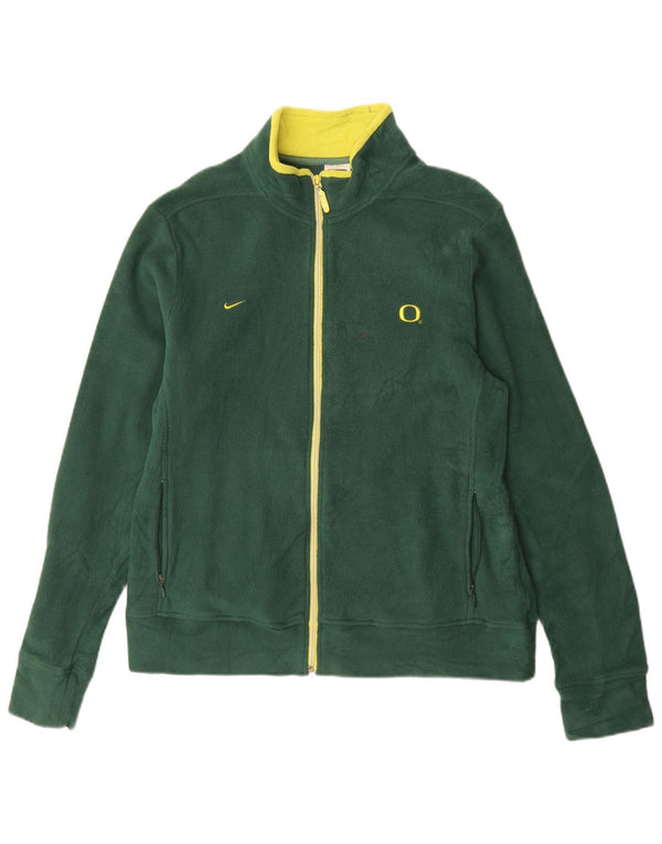 Damska kurtka polarowa NIKE Oregon Ducks US 16/18 XL, zielona, poliestrowa