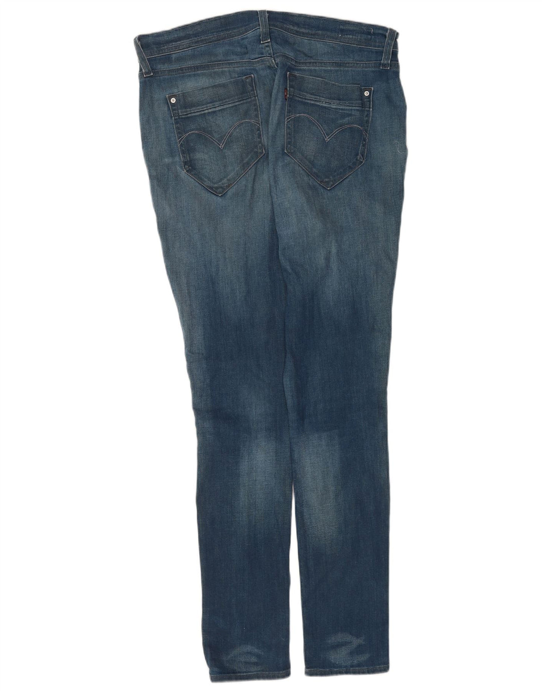 Damskie jeansy Levi's Skinny W29 L32 Niebieskie bawełniane
