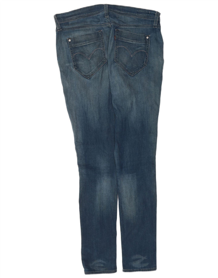 Damskie jeansy Levi's Skinny W29 L32 Niebieskie bawełniane
