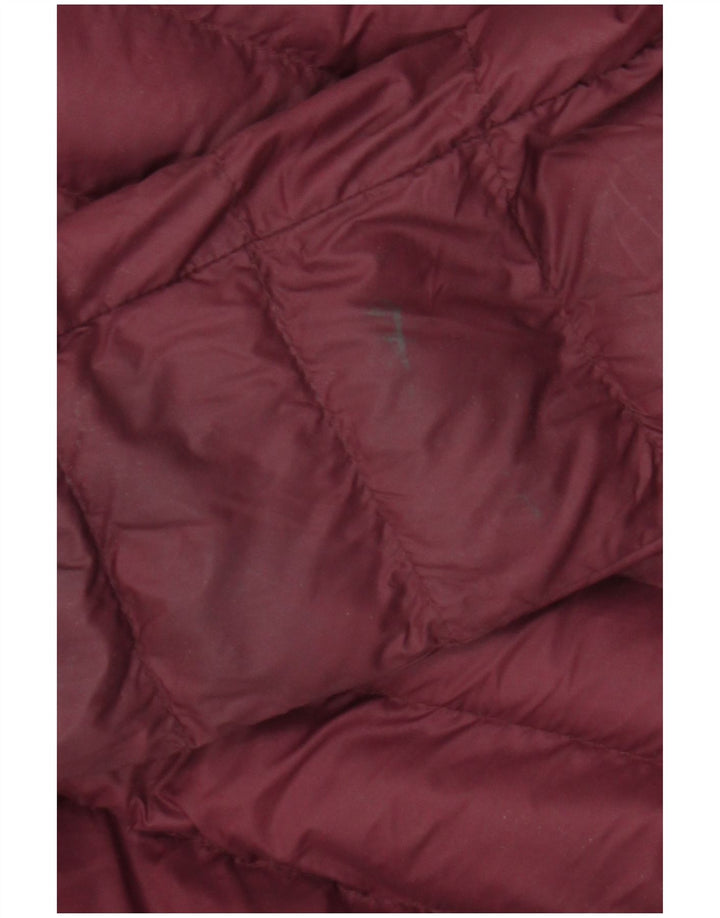 Damska ocieplana kurtka z kapturem Mountain Warehouse UK 12, średni burgundowy nylon
