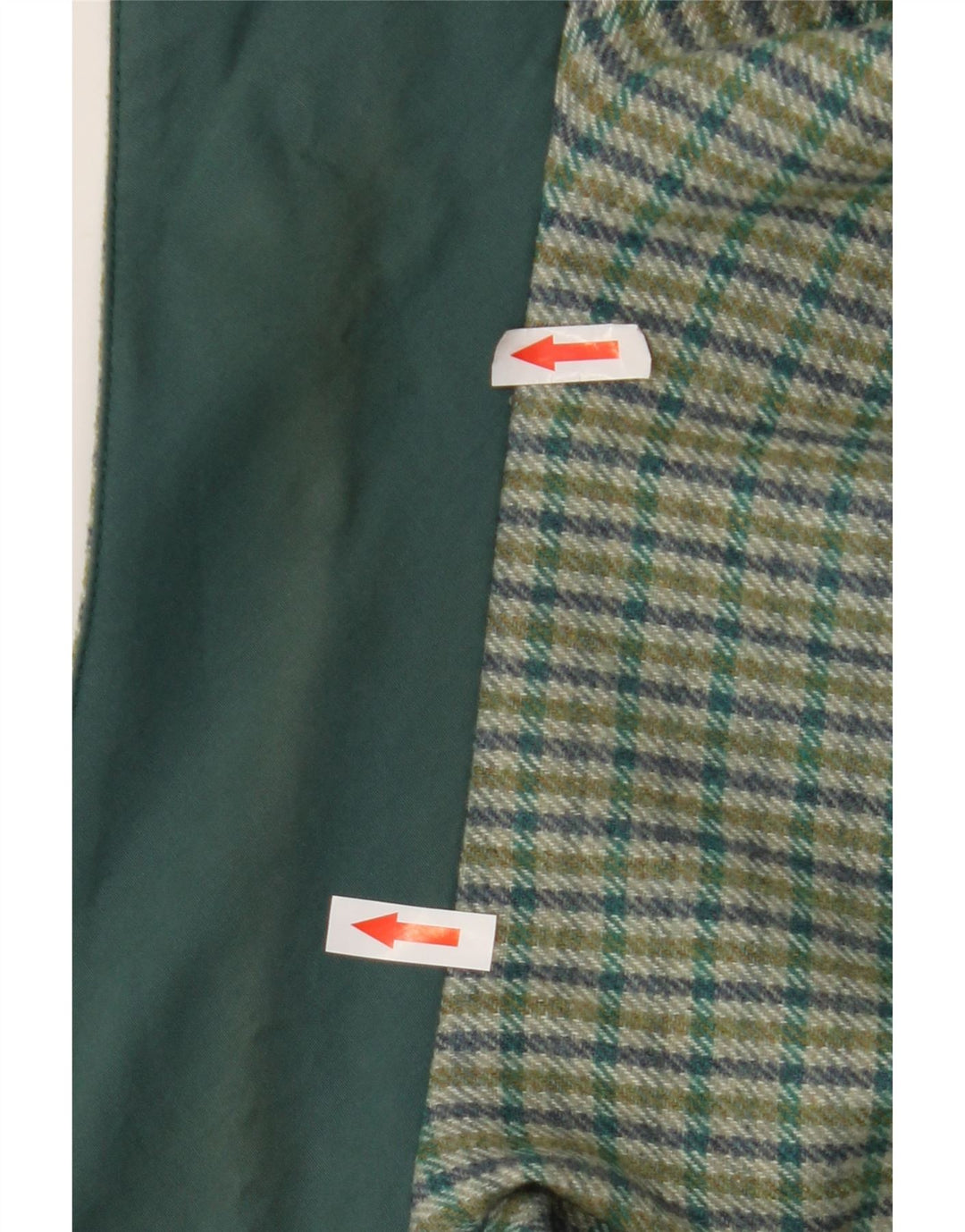 Płaszcz damski w stylu vintage IT 55 2XL Zielony poliester