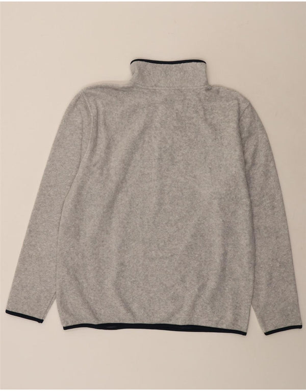 Męski sweter polarowy Asics z zamkiem błyskawicznym XL, szary poliester