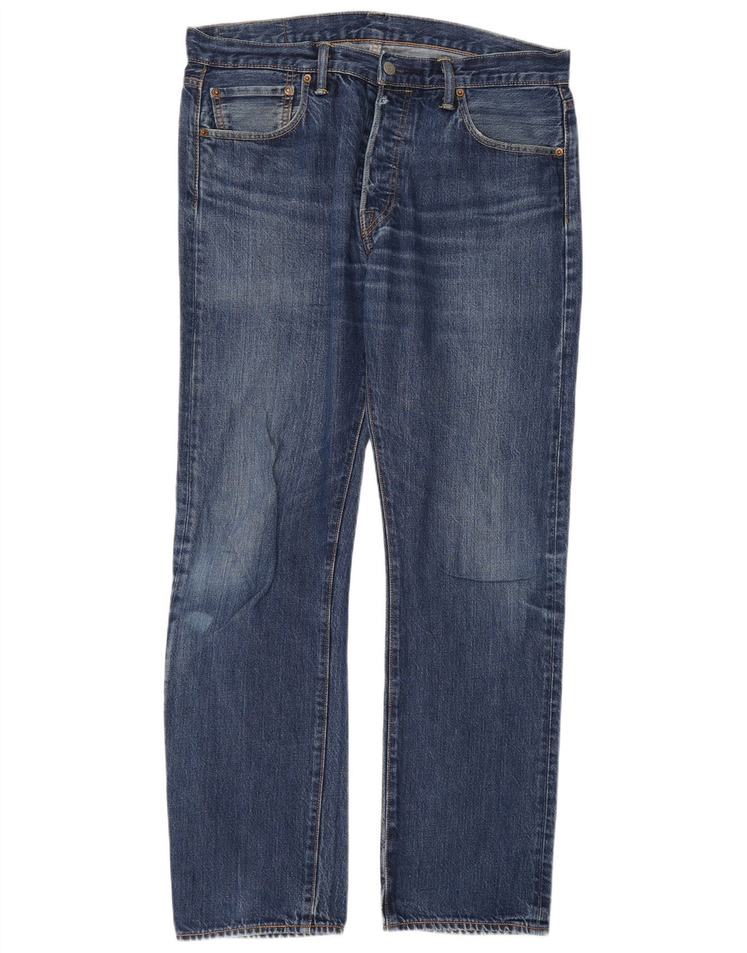 Męskie jeansy Levi's 501 Straight W34 L32 Niebieskie