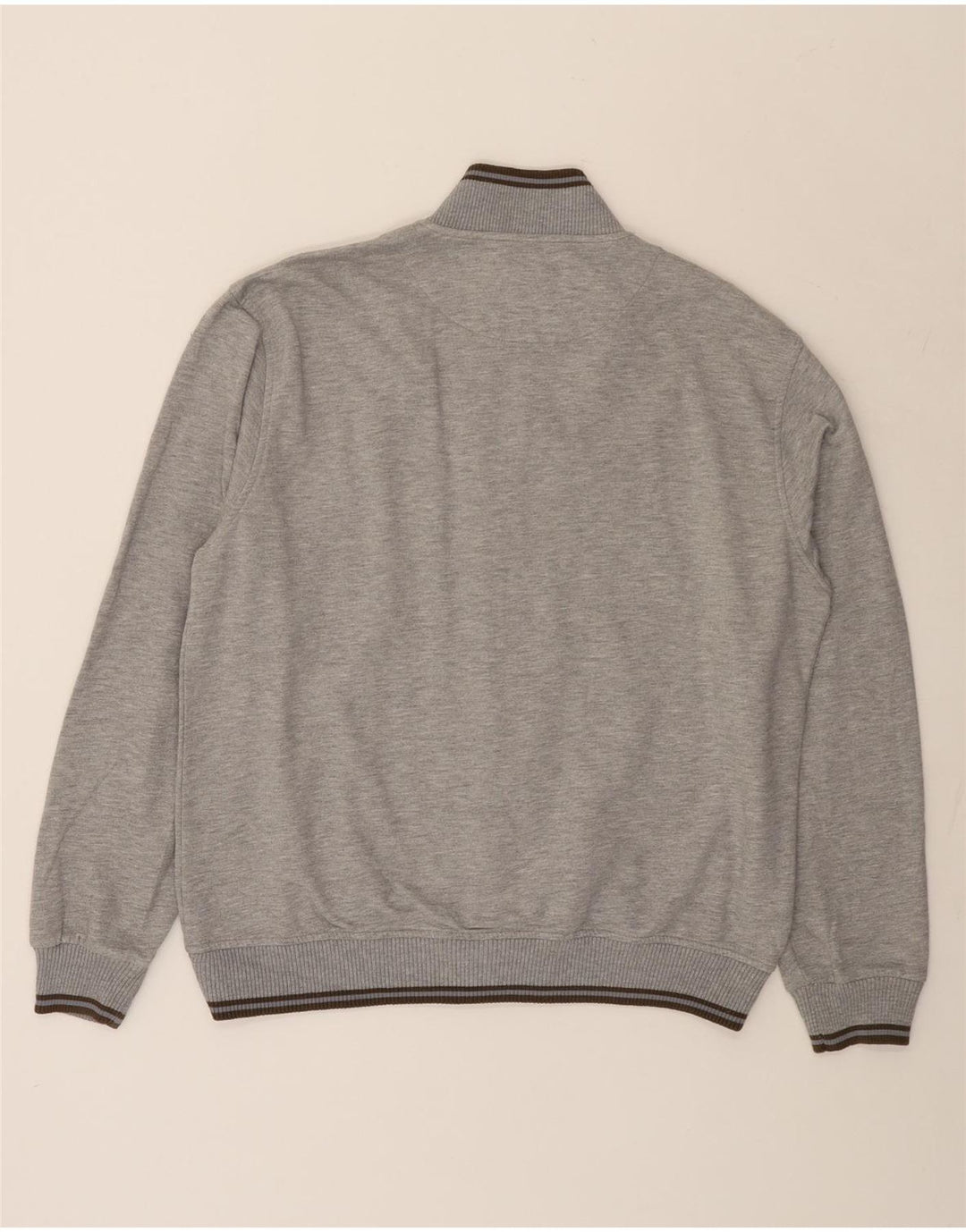 Męska kurtka dresowa Harmont & Blaine o regularnym kroju, 3XL, szara, nakrapiana