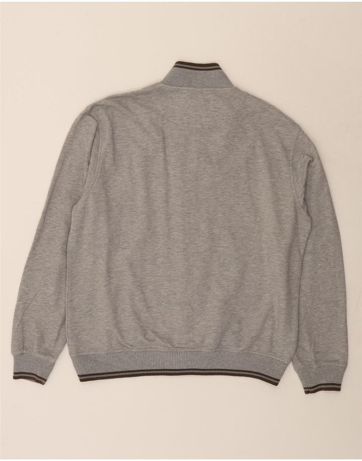 Męska kurtka dresowa Harmont & Blaine o regularnym kroju, 3XL, szara, nakrapiana