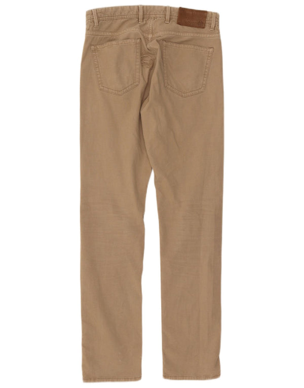 Spodnie męskie Massimo Dutti Slim Fit EU 38 Small W30 L32 Beżowe