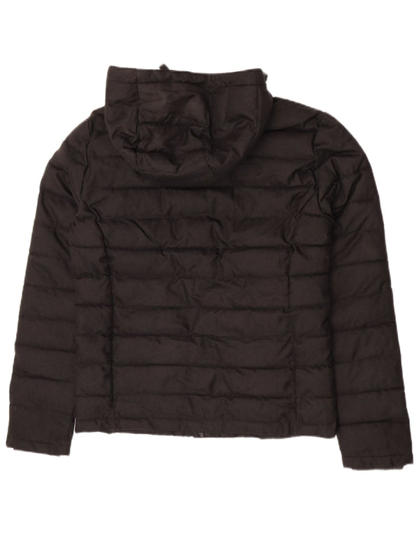 Męska ocieplana kurtka z kapturem Superdry UK 38, średni czarny poliester