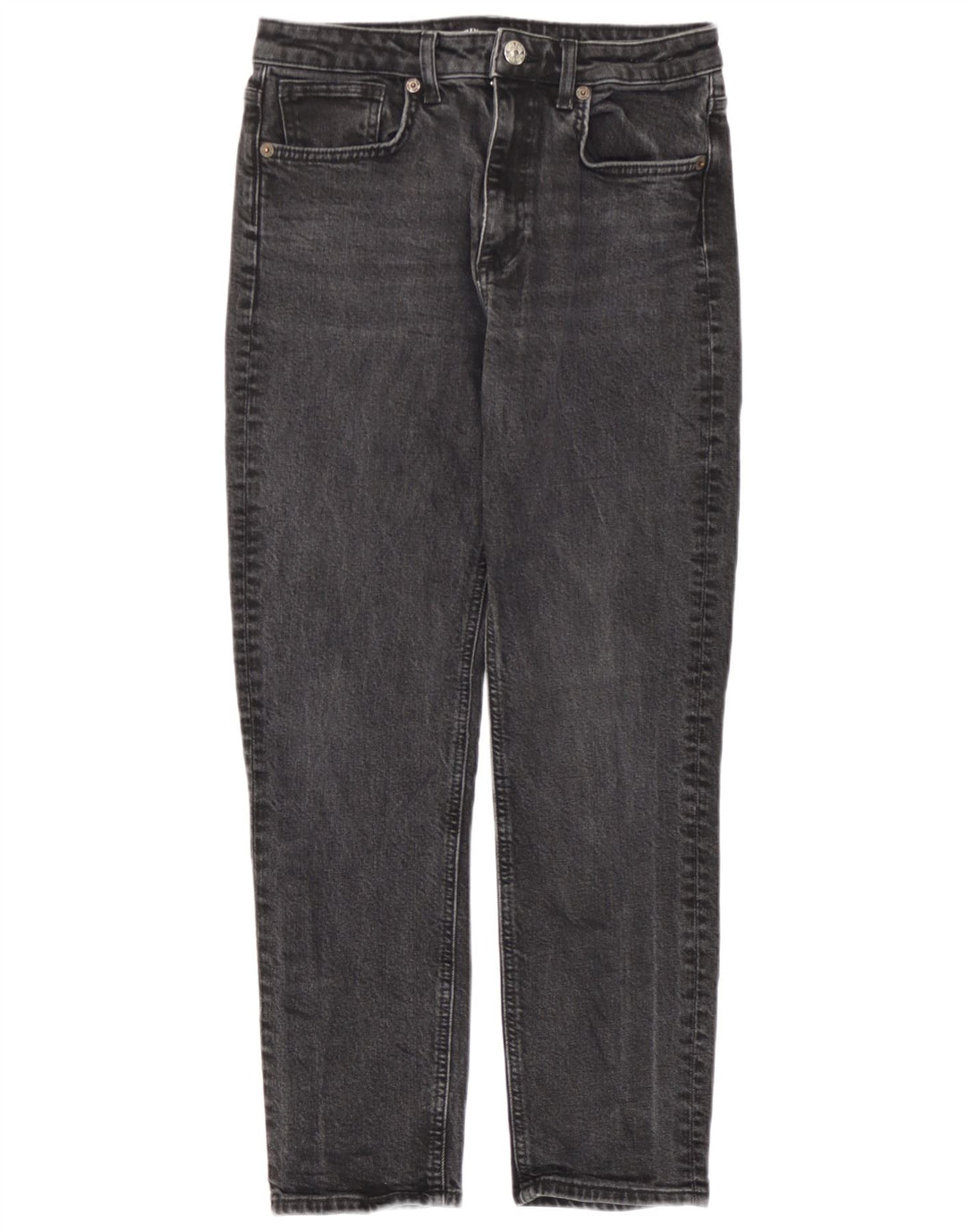 Damskie proste dżinsy Zara EU 38 Small W28 L26 Szare