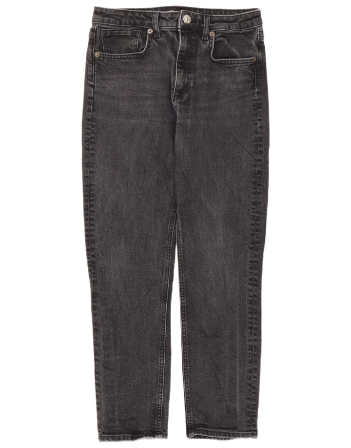 Damskie proste dżinsy Zara EU 38 Small W28 L26 Szare