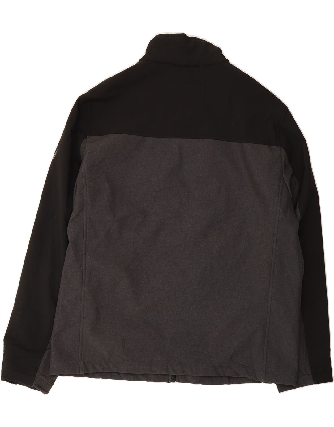 NAUTICA Mens Windbreaker Jacket UK 42 XL Grey Colourblock Polyester Vintage Nautica and Second-Hand Nautica from Messina Hembry 