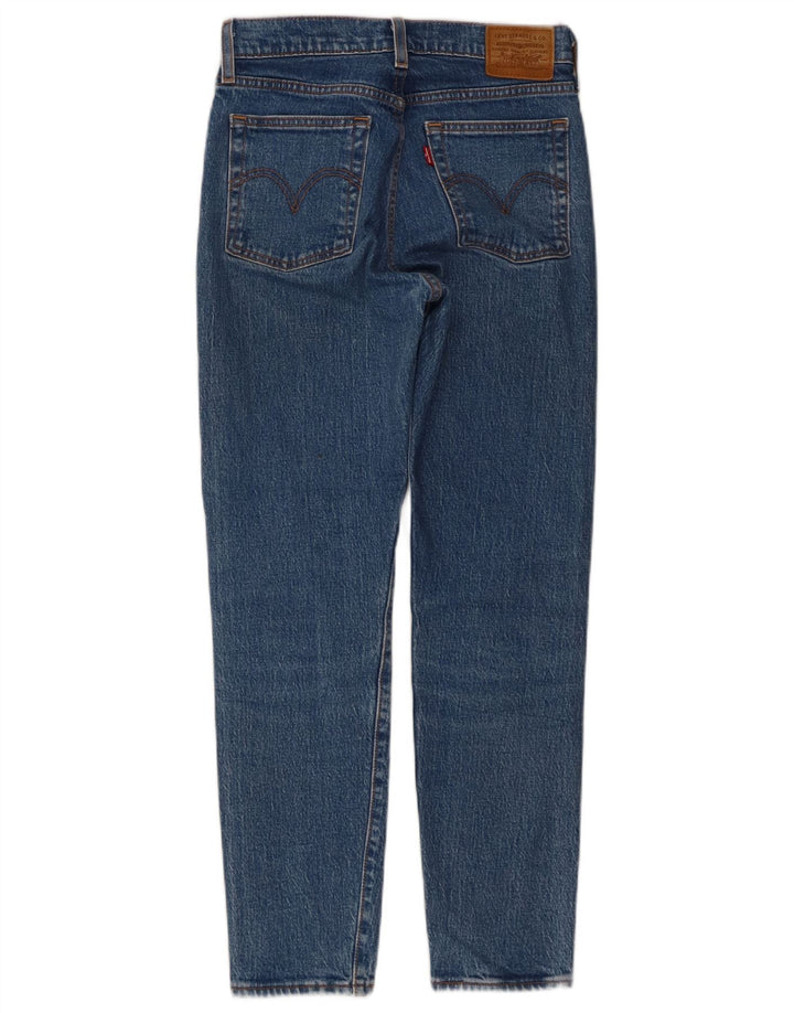 Damskie dżinsy Levi's Wedge Straight W25 L27 Niebieskie bawełniane