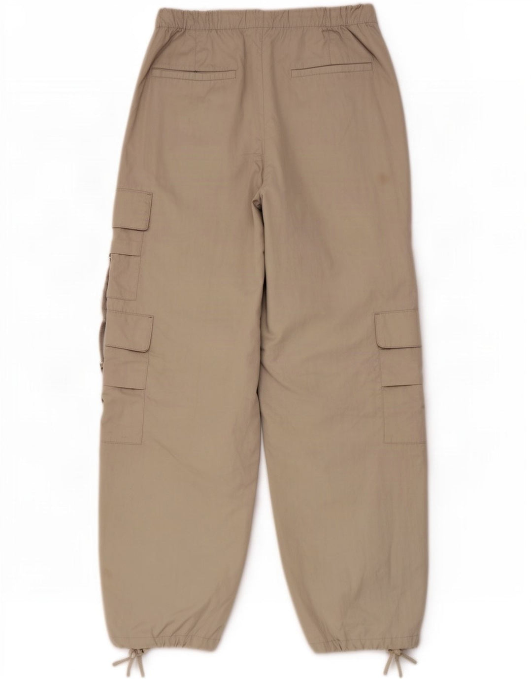 Damskie spodnie joggery Zara Cargo XS W24 L29 Szary poliester