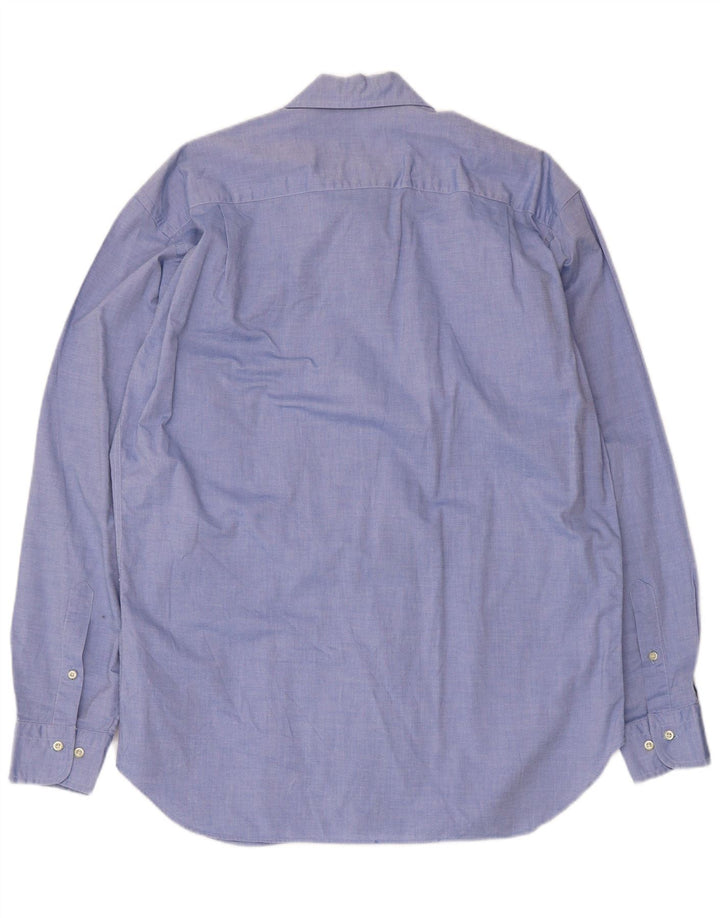 Koszula męska Trussardi Jeans, rozmiar 40 15 1/2, średnia niebieska bawełna