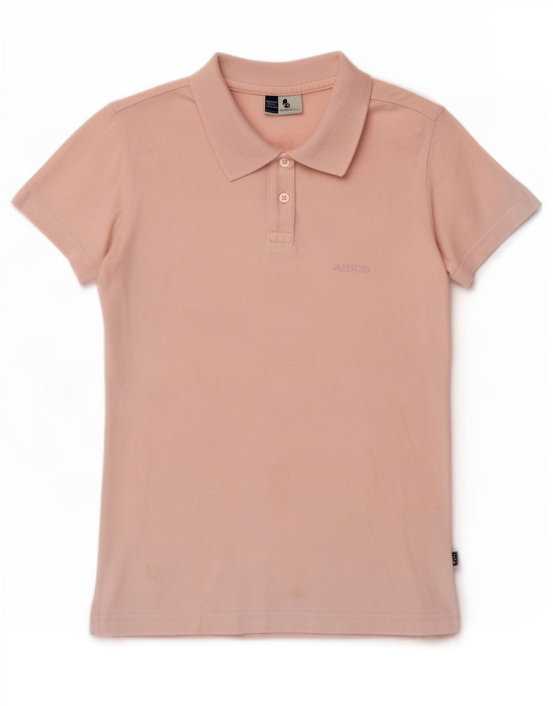 Damska koszulka polo Asics UK 10, mała, różowa, bawełniana