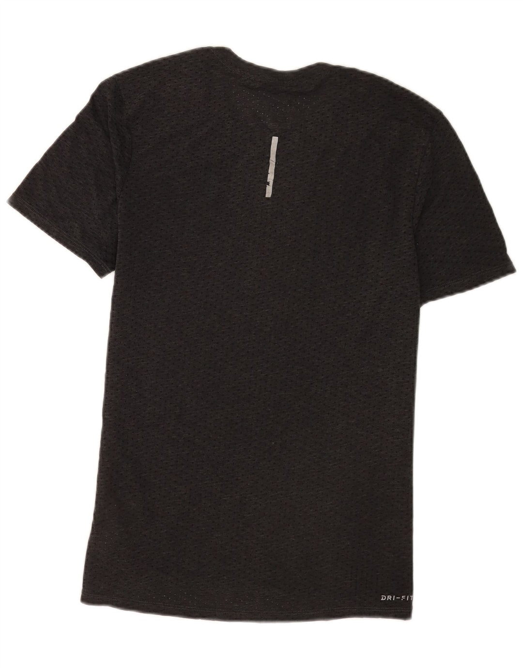 Męski T-shirt Nike Dri Fit Top, średni szary poliester