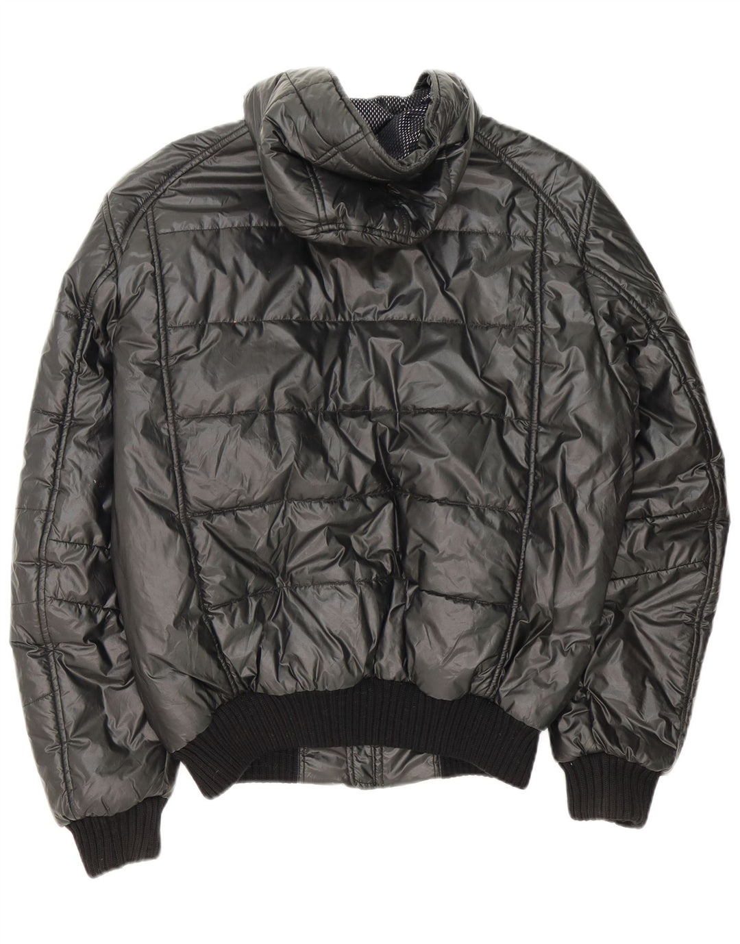 Kurtka męska Refrigiwear Sixty z kapturem, wyściełana UK 42 XL, szary poliester