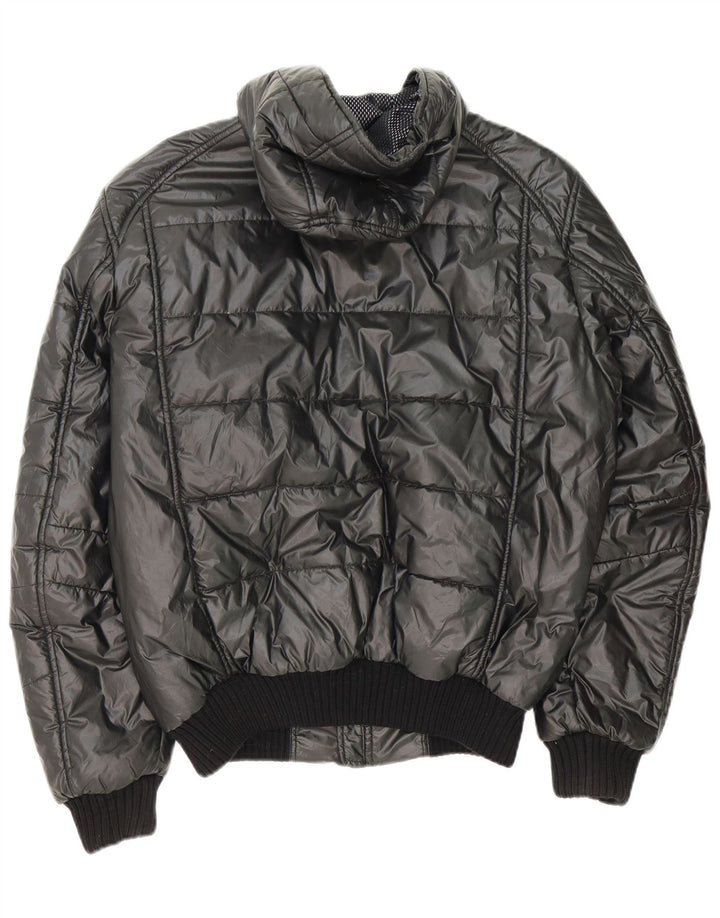 Kurtka męska Refrigiwear Sixty z kapturem, wyściełana UK 42 XL, szary poliester
