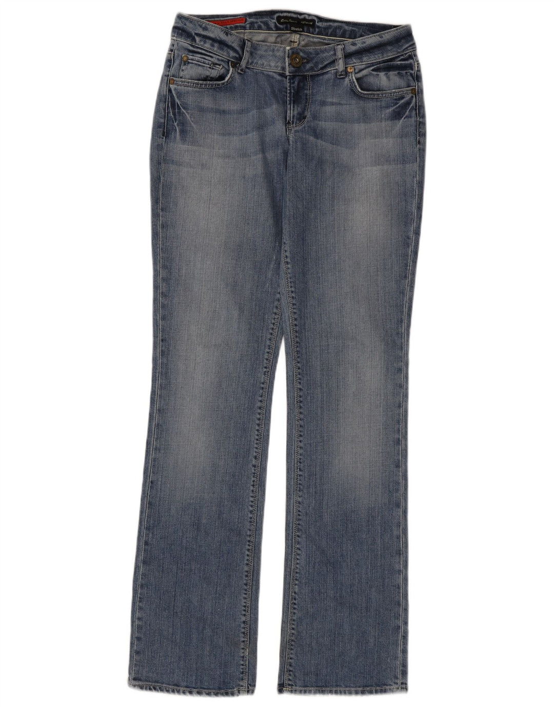 Guess Damskie jeansy Bootcut W29 L34 Niebieskie bawełniane