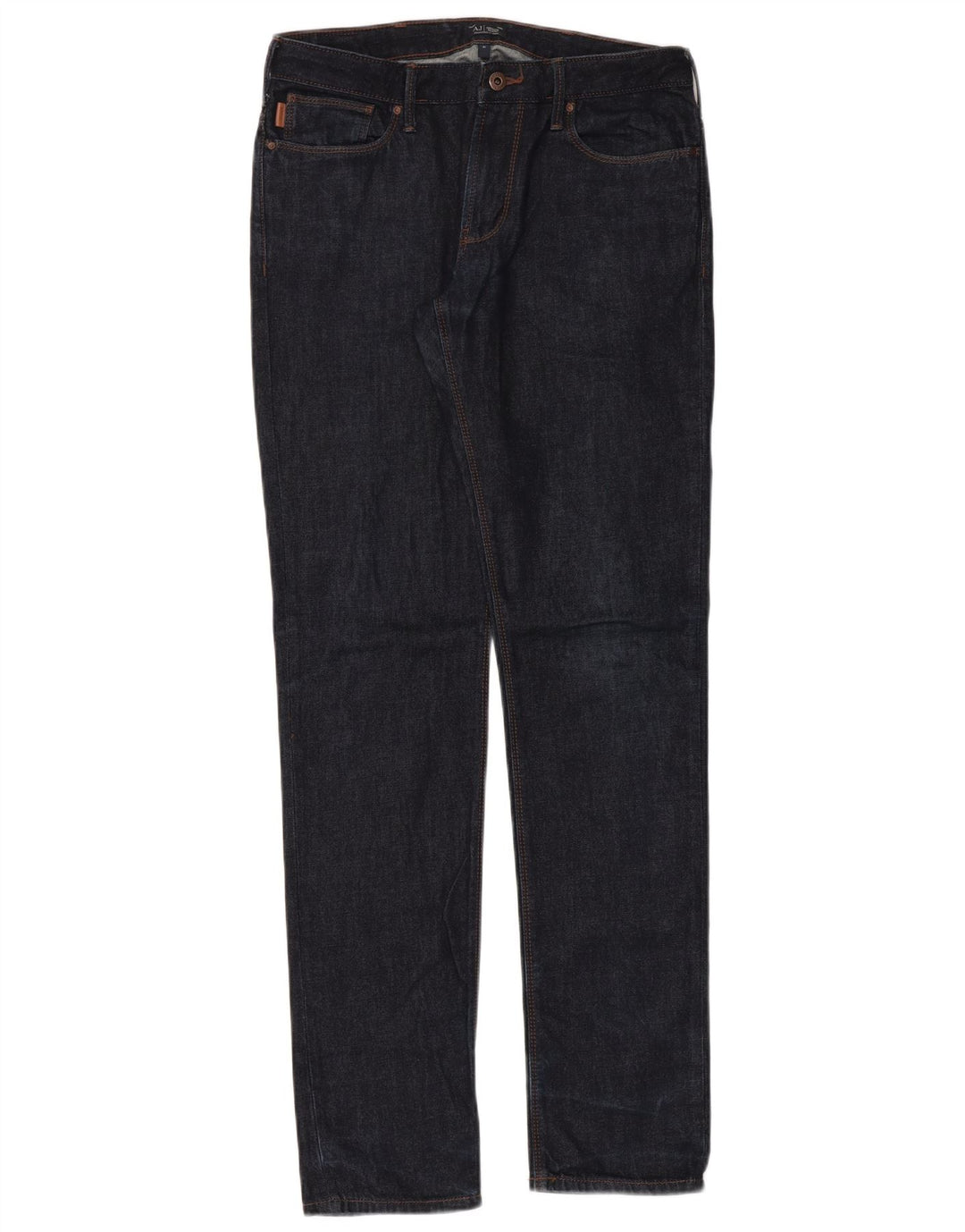 Damskie jeansy Armani Slim W31 L34 Granatowe bawełniane