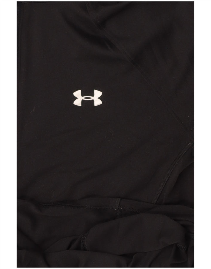 Damski top dresowy UNDER ARMOUR z zamkiem błyskawicznym UK 12, średni czarny