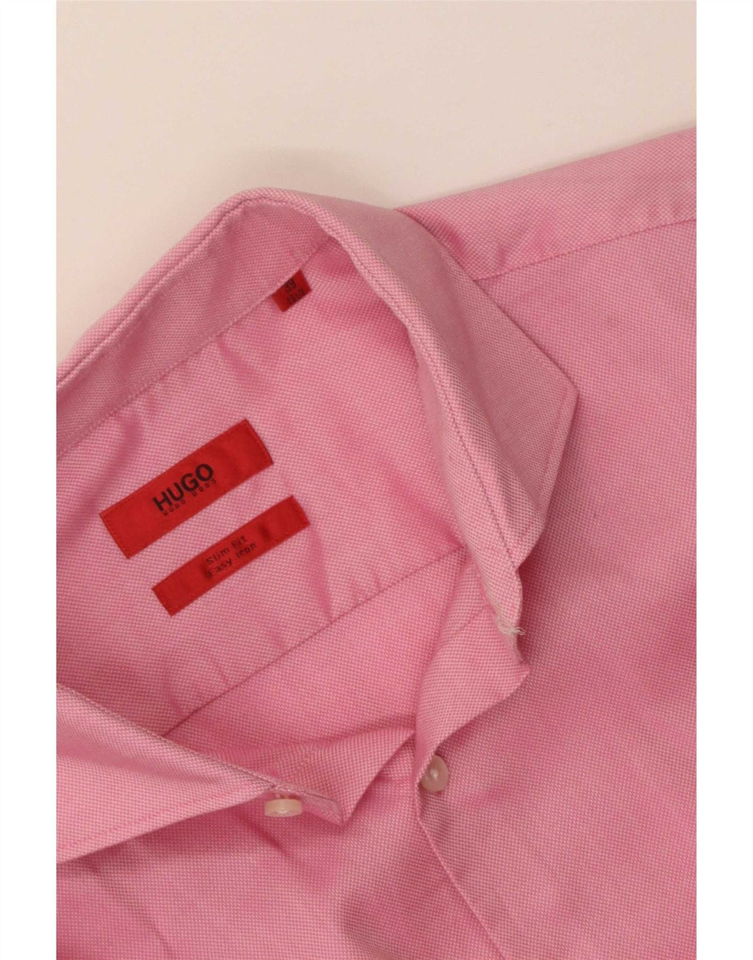 Koszula męska Hugo Boss Slim Fit, rozmiar 39 15 1/2, średni róż
