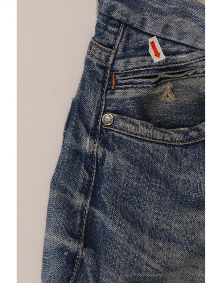 REPLAY Womens Straight Jeans W32 L32 Blue