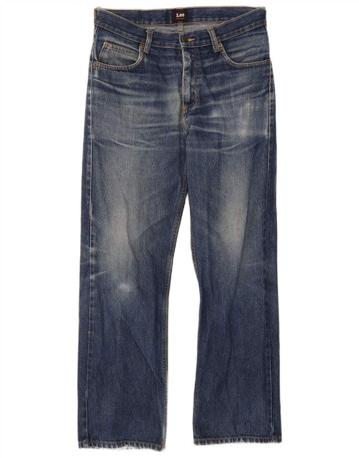 Męskie jeansy Lee Ranger Bootcut W34 L30, niebieskie, bawełniane