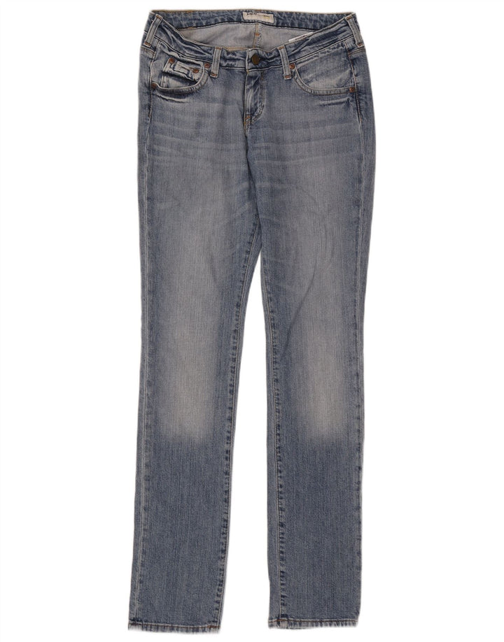 Damskie jeansy Lee Norma Slim W29 L33 Niebieskie bawełniane