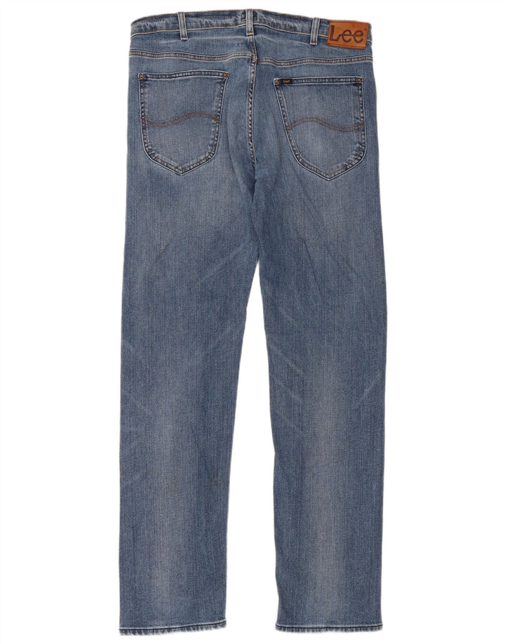 Męskie jeansy Lee Daren Slim W36 L34 Niebieskie bawełniane