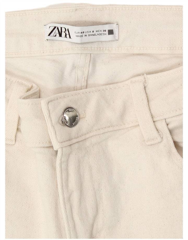 Damskie jeansy Skinny Zara EU 40 Medium W30 L27 Beżowe