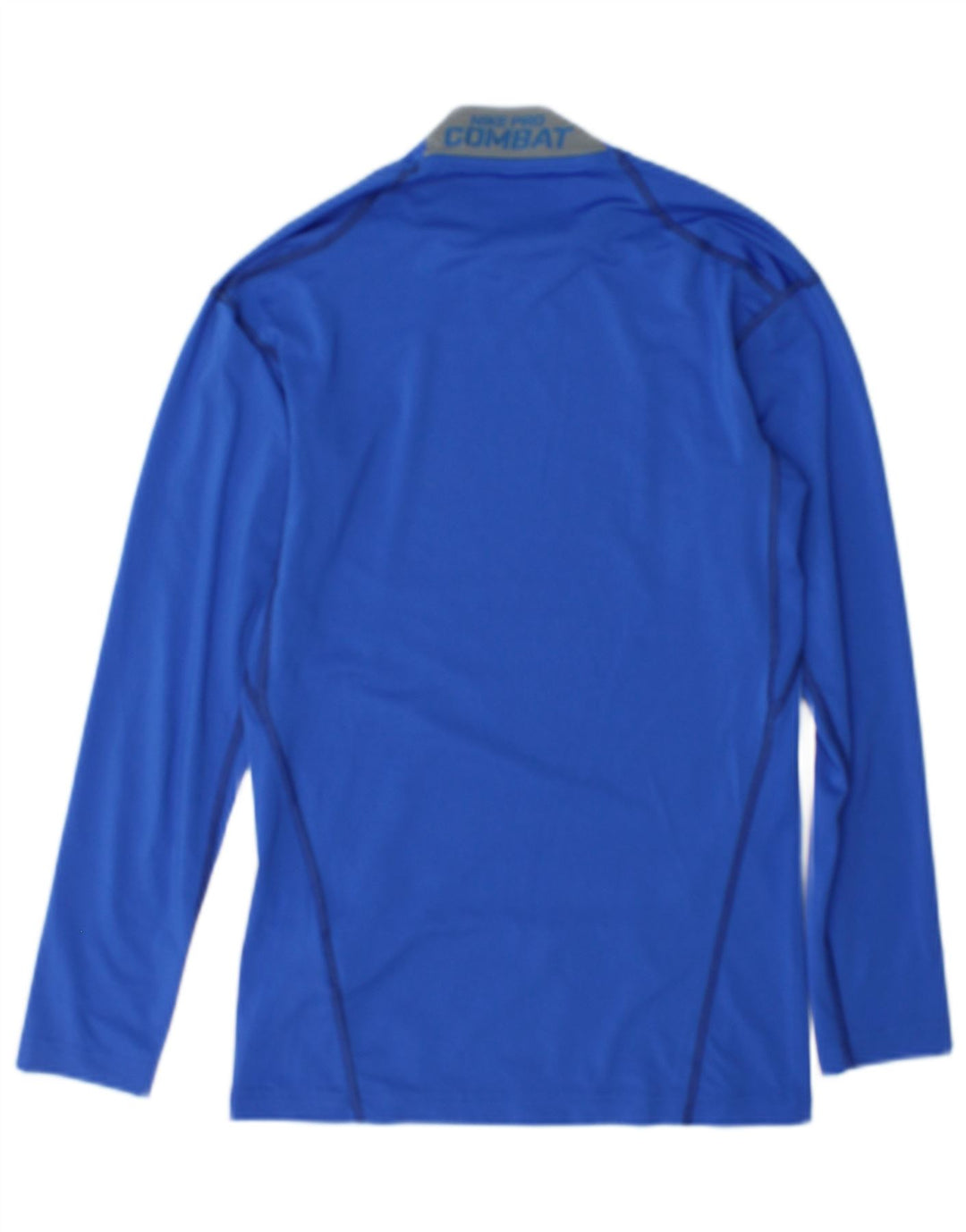 Nike Męska Koszulka Dri Fit z Długim Rękawem Rozmiar Mały Niebieski Poliester