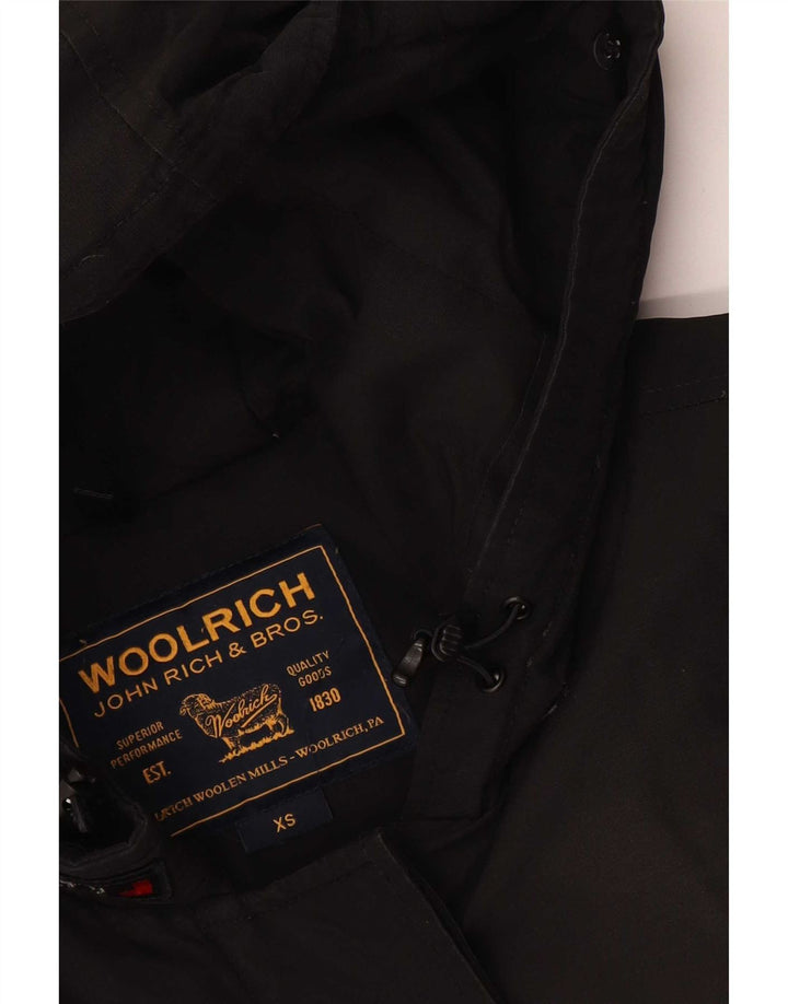 Damska kurtka parka z kapturem Woolrich UK 6 XS czarna
