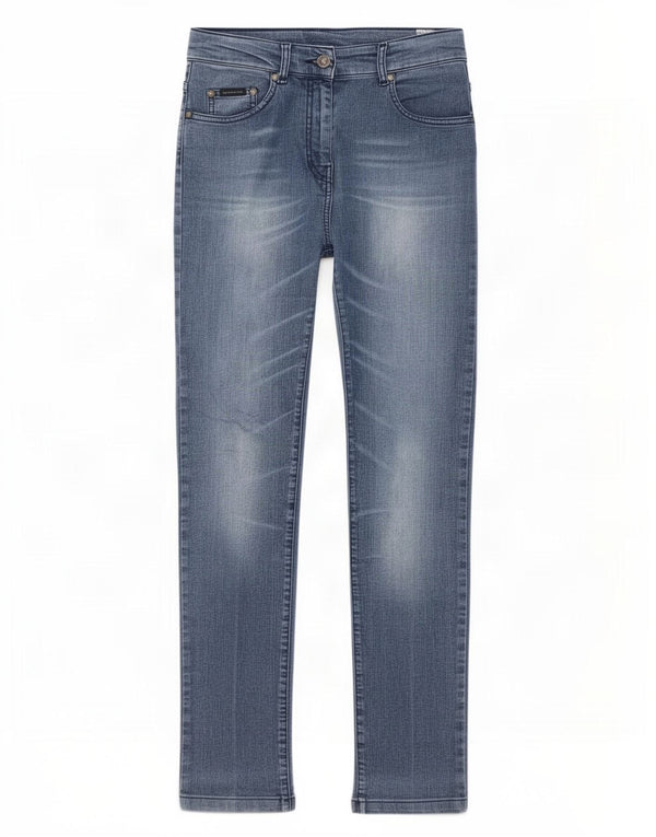 Calvin Klein Womens Skinny Jeans W28 L29 Blue Cotton