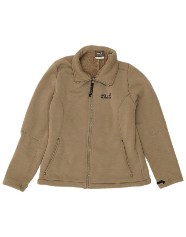 Damska kurtka dresowa JACK WOLFSKIN Sherpa UK 14, średni khaki