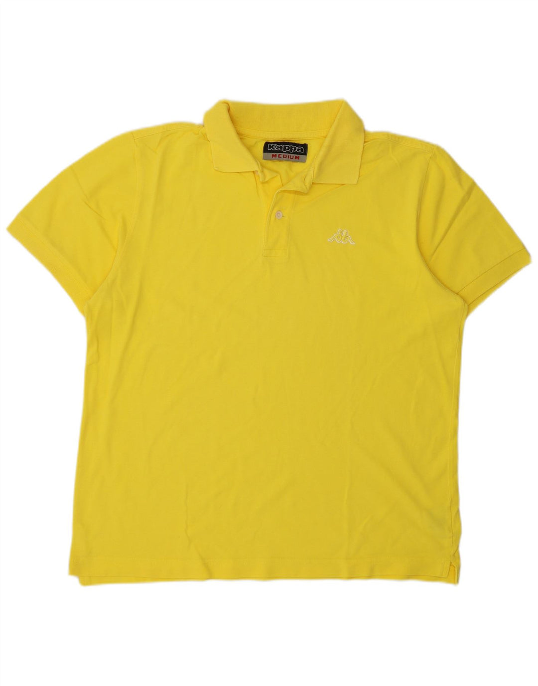 Męska koszulka polo Adidas, średnia żółta bawełna