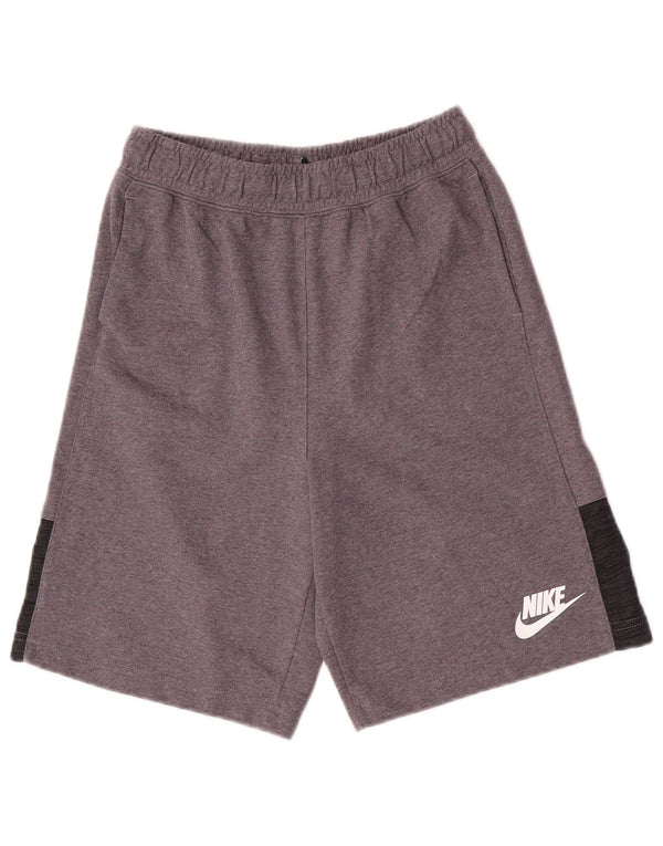 Chłopięce spodenki sportowe Nike 13-14 lat XL, szara, nakrapiana bawełna