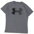 Chłopięcy t-shirt z grafiką Under Armour 9-10 lat, średnioszary, nakrapiany